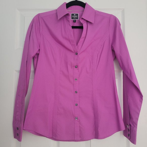 'Express' Women's The Essential Shirt, Size XS - Picture 3 of 3